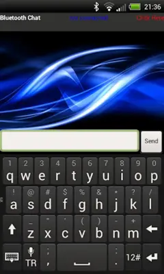 Bluetooth Chat android App screenshot 2