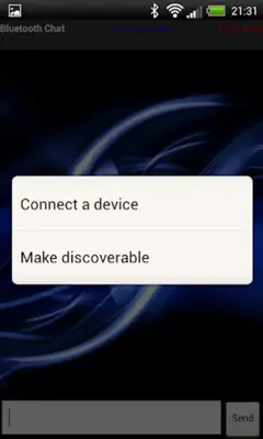 Bluetooth Chat android App screenshot 5